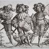 Landsknechtes, mercenaries of 15th and 16th century Europe. German Landsknechtes helped the French defeat the Swiss at the Battle of Marignano, the subject of a battle piece by Janequin.