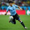 Luis Suarez of Uruguay during the 2014 FIFA World Cup Brazil match against England at Arena de Sao Paulo on June 19, 2014 in Sao Paulo, Brazil.