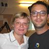 Martha Plimpton, filling in as guest host for Leonard Lopate, and filmmaker Josh Fox in WNYC's studios July 11, 2013