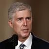 Judge Neil Gorsuch speaks in the East Room of the White House in Washington, Tuesday, Jan. 31, 2017, after President Donald Trump announced Gorsuch as his nominee for the Supreme Court.