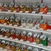 Shelves of candy jars