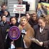 Rep. Carolyn Maloney joined a women-focused call for a vote on paid sick leave in New York City.