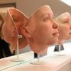 3D printed masks of Chelsea Manning by Heather Dewey-Hagborg