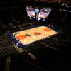 Court views from upper level of Madison Square Garden's new viewing platform.