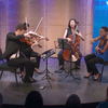 The Argus Quartet performs in the Greene Space.
