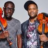 Violinist Kevin Sylvester and violist Wilner Baptiste of Black Violin
