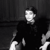 A still from a British Movietone report on Maria Callas
