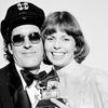 Daryl Dragon and Toni Tennille, of The Captain & Tennille, after winning a Grammy for 'Love Will Keep Us Together,' in 1976