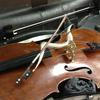 Alban Gerhardt's damaged cello bow in its case