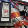 On Cedar Grove Ave. in Staten Island, an uninhabitable home wears bright, patriotic colors three months after Sandy. coastcheck