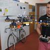 Engineer Daniel Soltero flies a drone in the Distributed Robotics Lab at MIT.