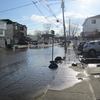 Flooding is common in the Midland Beach bowl even during non-hurrciane events. This street was impassable by pedestrians after the snow that fell in Feburary melted.