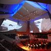 The New World Symphony performing the world premiere of 'Polaris' at the New World Center in Miami