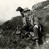 Edvard Grieg exploring the Norwegian fjords on a day out with his Chocolate Labrador.