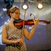 Hilary Hahn performs live during a Yellow Lounge concert at the Asphalt nightclub on May 10, 2012 in Berlin, Germany