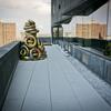 Cathedral/Catedral, an installation on Sugar Hill's 9th floor terrace by Scherezade Garcia