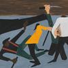 “One of the largest race riots occurred in East St. Louis,' 1941, Jacob Lawrence