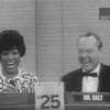 Soprano Leontyne Price as a celebrity guest on the game show, 'What's My Line?'