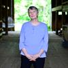 Lois Lowry at her summer home, where many of her novels were written