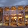 An ominous sky hangs over the Metropolitan Opera House