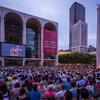 The Metropolitan Opera's 2012 Summer HD Festival on Lincoln Center Plaza.