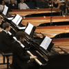 Israeli Piano Ensemble MultiPiano Playing Bach's Concerto for Four Harpsichords in A minor.