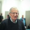 Noam Chomsky after a conference, 2010