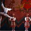 Osiel Gounod leaps across the stage in Coppelia