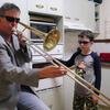 Oven Kid and dad perform a duet 'When Mama Isn't Home.'