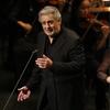 Placido Domingo sings at a 40th anniversary gala with the LA Opera