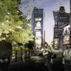 Plans are afoot to transform Times Square with shipping containers full of trees, wildflowers, mosses and other native vegetation.