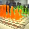 A chess set designed by Karim Rashid