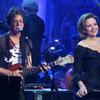 Renee Fleming and Lou Reed sing at a concert in Prague in 2009