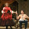 A scene from 'Living on Love' starring Renee Fleming and Douglas Sills at the Longacre Theatre
