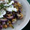 Riverpark's Purple Tomatillos and Ground Cherries with Burrata
