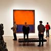 Mark Rothko’s “Number 14” on display at the San Francisco Metropolitan Museum of Art. 