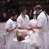 Clive Owen plays Dr. John Thackery on 'The Knick' - with Andre Holland (far left) as Dr. Algernon Edwards.