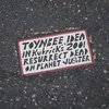 A Toynbee Tile at 9th and Market Streets in Philadelphia, PA