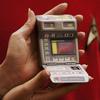 A tricorder used on the set of Star Trek