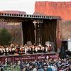 Utah Symphony performs at the Red Cliffs Lodge in Moab, UT
