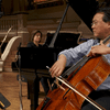 Kathryn Stott and Yo-Yo Ma in studio, performing 'Le Cygne' by Camille Saint-Saëns