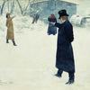 'Eugene Onegin and Vladimir Lensky's duel' by Ilya Repin (1899)