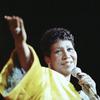 Entertainer Aretha Franklin performs at New York's Radio City Music Hall, July 6, 1989. 