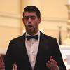 Baltimore Ravens kicker sings 'Ave Maria' at a Christmastime benefit concert.