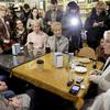 Senator Kirsten Gillibrand, D-N.Y., meets with residents at the Pierce Street Coffee Works cafe', in Sioux City, Iowa, Friday, Jan. 18, 2019.