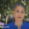 A screengrab from Maya Wiley's announcement that she's running for Mayor
