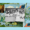 A group of university students, each dressed in white, stand at a nurses’ station in Manila.