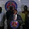 Interim President Claude Joseph speaks during a news conference at his residence in Port-au-Prince, Haiti, Sunday, July 11, 2021.