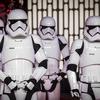 People dressed as Stormtroopers ahead of the premiere of the film 'Star Wars: The Last Jedi' in London. The Wilhelm scream appeared in every Star Wars movie up to The Last Jedi.