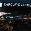 Lines stretch down the block on opening night of the Barclays Center. 